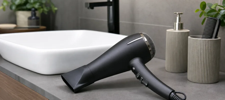 Die Rolle des Foehns im Badezimmer: Mehr als nur ein Haartrockner