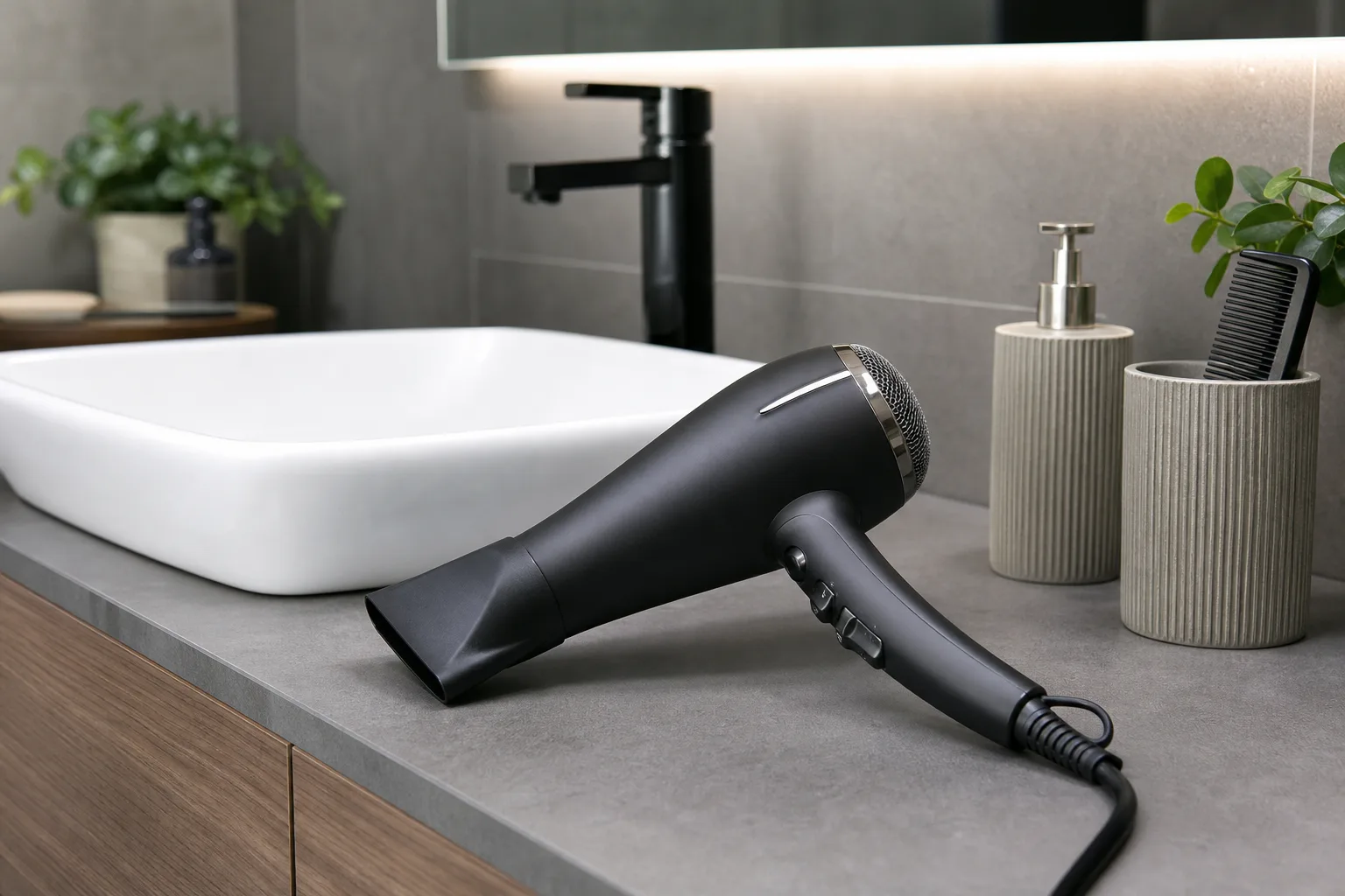 Die Rolle des Foehns im Badezimmer: Mehr als nur ein Haartrockner